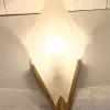 Clearance Pamono Vintage Flat Brass Wall Lamp with Relief Glass Shade, 1980s