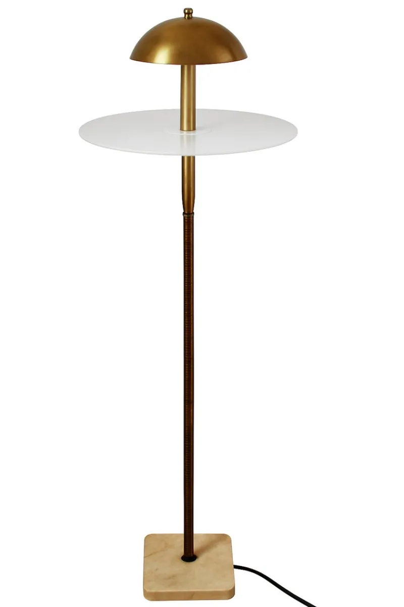Pamono Vintage Floor Lamp in Brass, 1970s> Floor Lamps