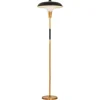Sale Pamono Vintage Floor Lamp in Opaline Glass and Lacquered Metal, 1950s