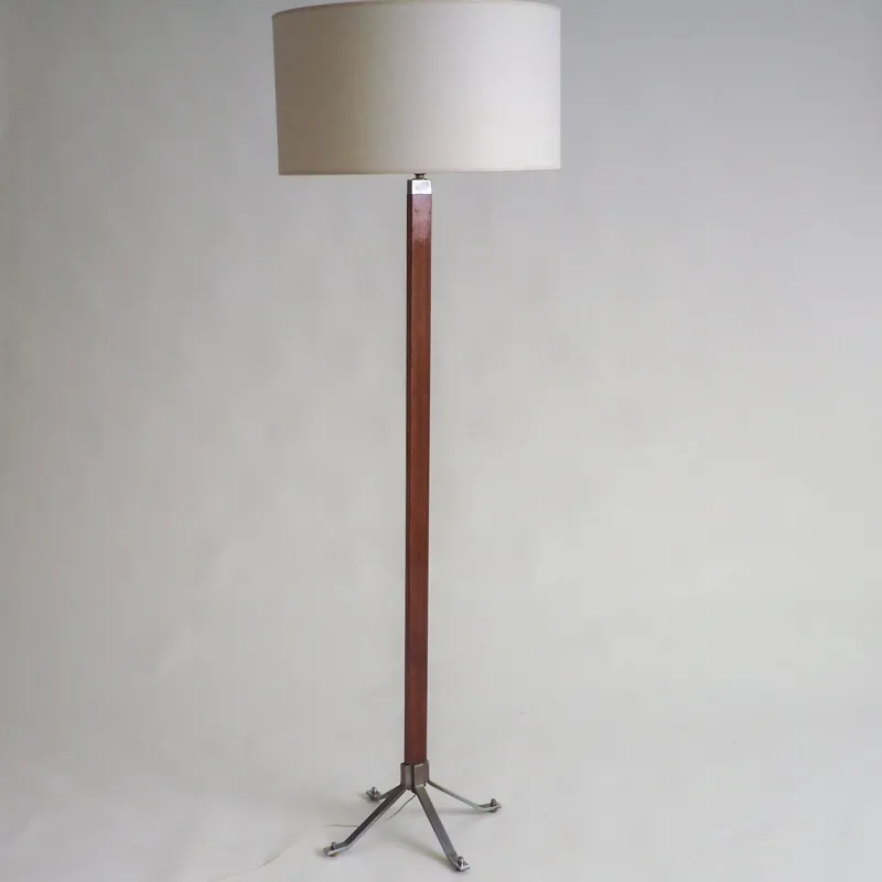 Sale Pamono Vintage Floor Lamp in Wood, 1950s