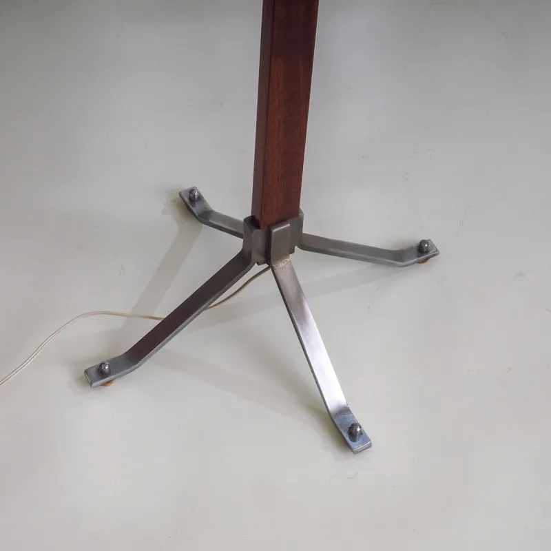 Sale Pamono Vintage Floor Lamp in Wood, 1950s