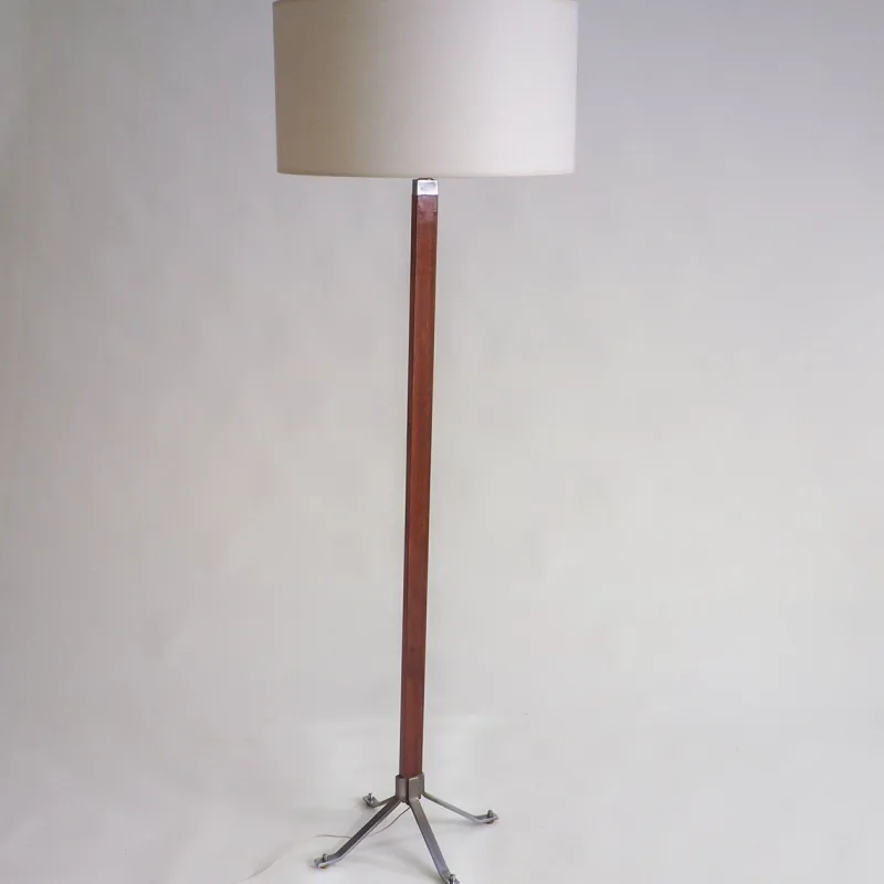 Sale Pamono Vintage Floor Lamp in Wood, 1950s