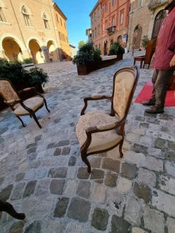 Best Pamono Vintage Floral Sofa and 2 Armchairs, 1930s, Set of 3