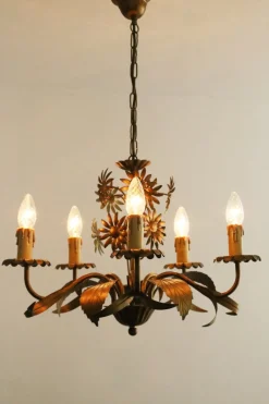 Pamono Vintage Florentine Chandelier, 1980s> Ceiling Lights