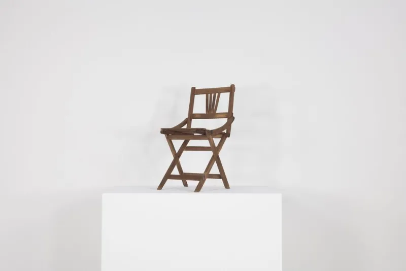 Discount Pamono Vintage Foldable Childrens Chair in Teak from Fratelli Reguitdi, 1960s