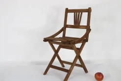 Discount Pamono Vintage Foldable Childrens Chair in Teak from Fratelli Reguitdi, 1960s
