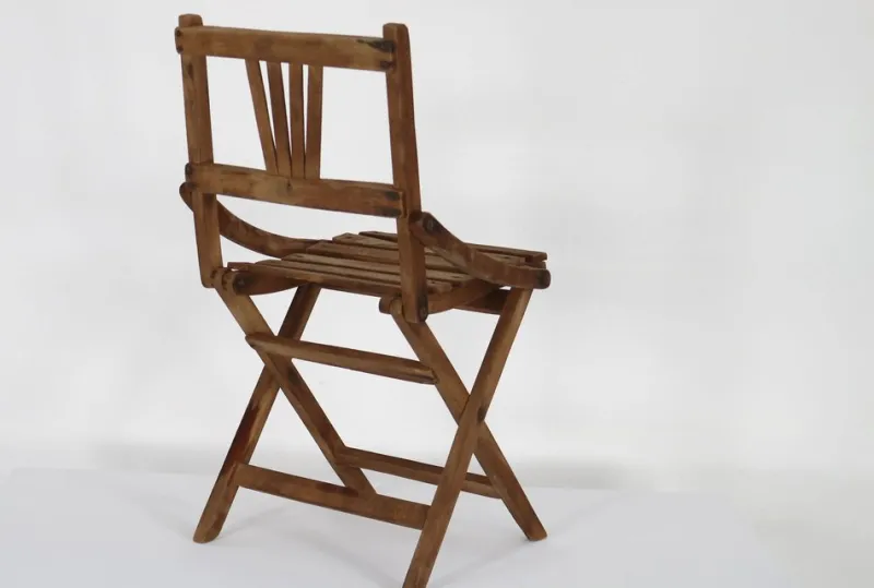 Discount Pamono Vintage Foldable Childrens Chair in Teak from Fratelli Reguitdi, 1960s