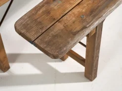 Online Pamono Vintage Folding Benches in Pine, 1950