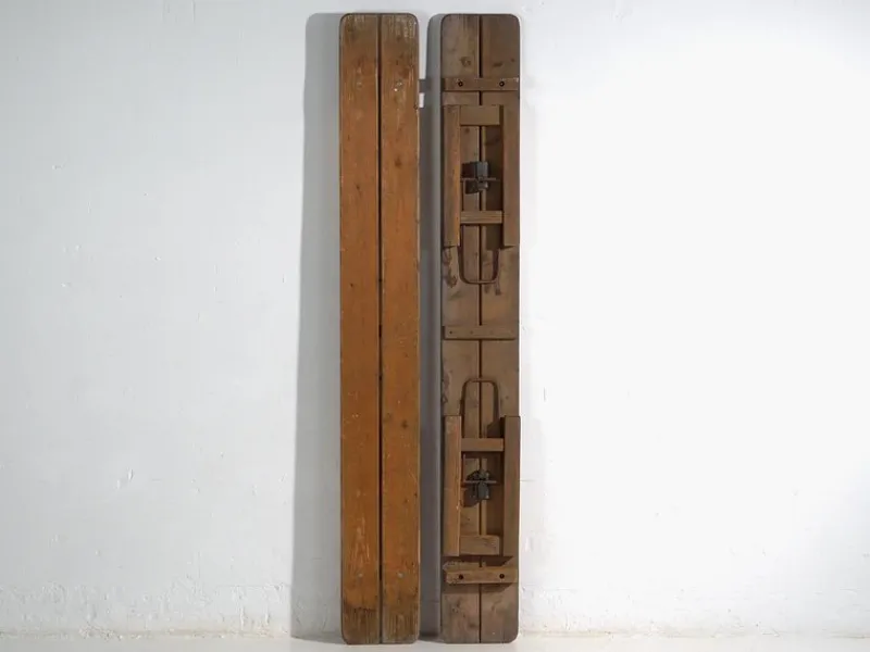 Online Pamono Vintage Folding Benches in Pine, 1950