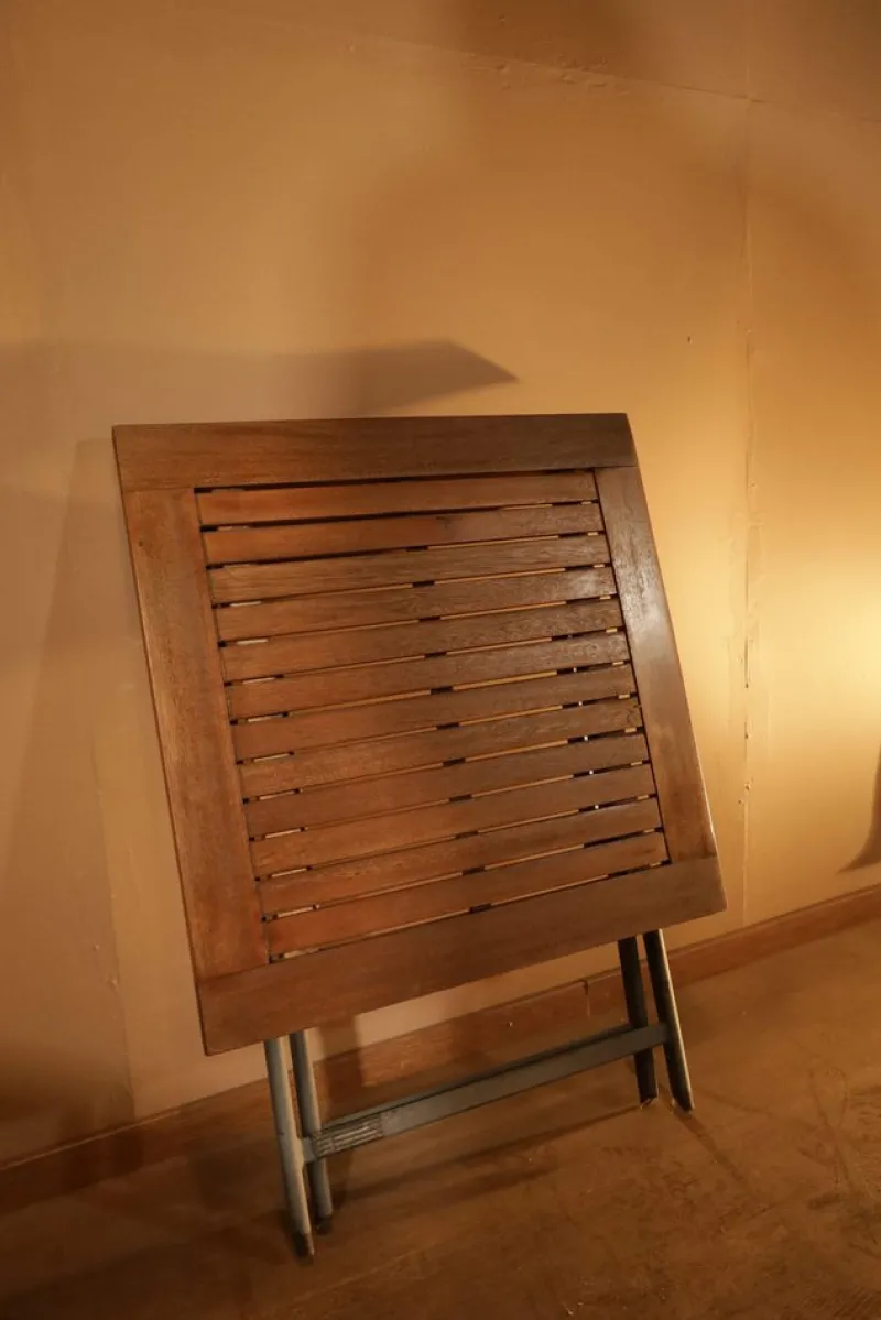 Clearance Pamono Vintage Folding Garden Table