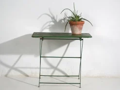 Pamono Vintage Folding Garden Table, 1920><noscript><img width=