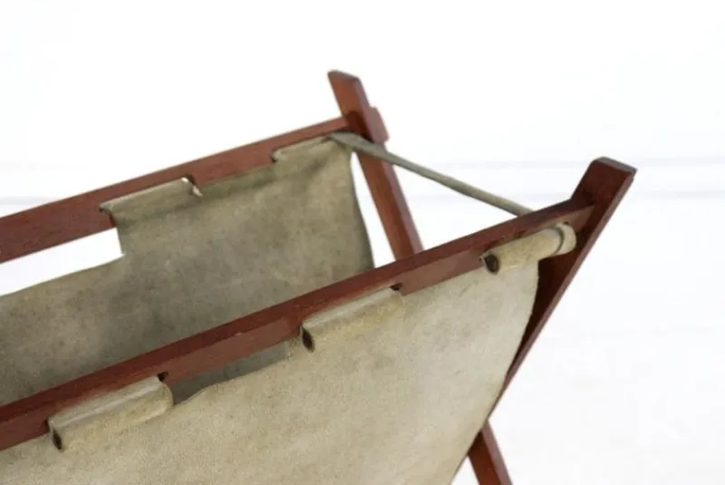 Hot Pamono Vintage Folding Magazine Rack
