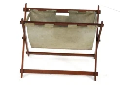 Hot Pamono Vintage Folding Magazine Rack