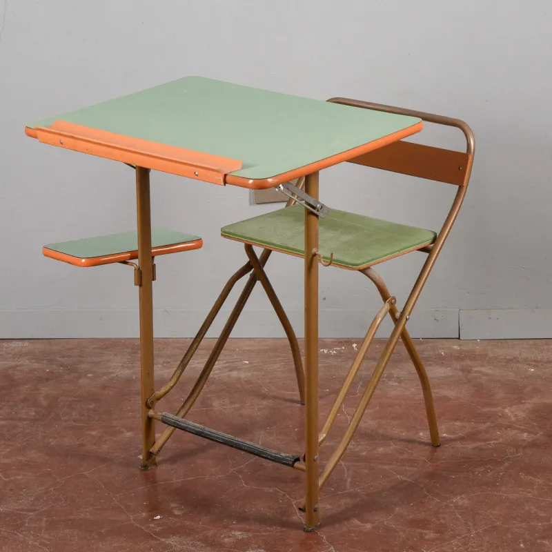 Pamono Vintage Folding School Desk> Children's Tables