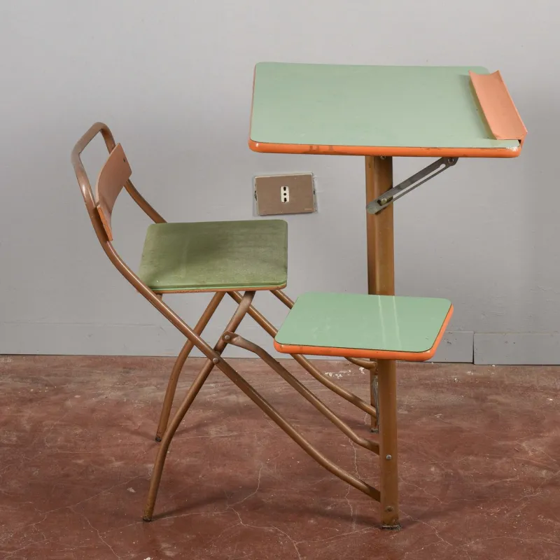 Pamono Vintage Folding School Desk> Children's Tables