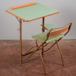 Pamono Vintage Folding School Desk><noscript><img width=