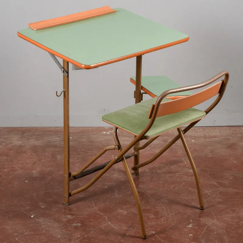 Pamono Vintage Folding School Desk> Children's Tables