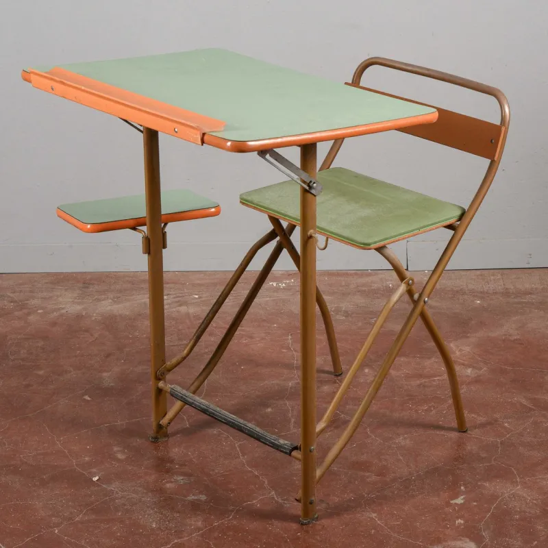 Pamono Vintage Folding School Desk> Children's Tables