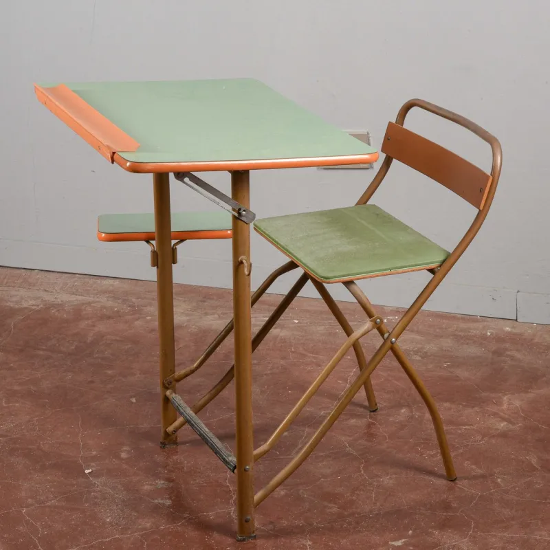 Pamono Vintage Folding School Desk> Children's Tables