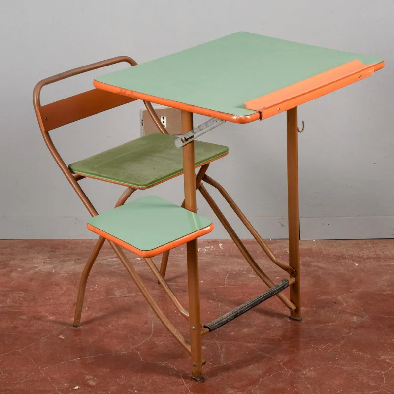 Pamono Vintage Folding School Desk> Children's Tables