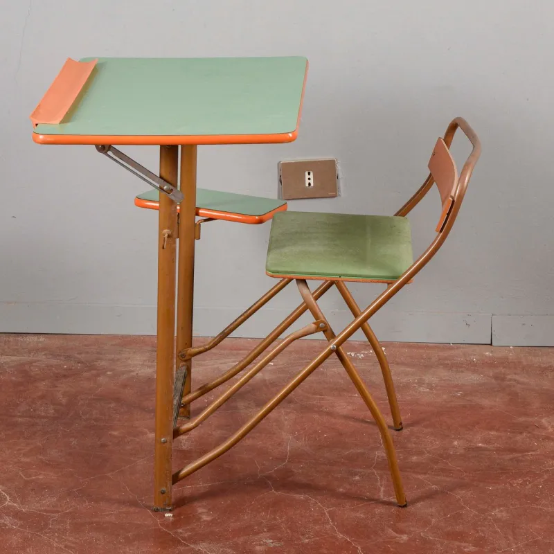 Pamono Vintage Folding School Desk> Children's Tables