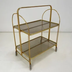 New Pamono Vintage Folding Serving Cart, 1960s