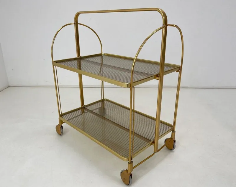 New Pamono Vintage Folding Serving Cart, 1960s