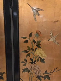 Pamono Vintage Four-Panel Folding Screen, 1975><noscript><img width=