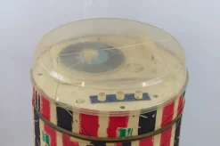 Pamono Vintage Framez Turntable from Fratelli Meazzi, 1960s><noscript><img width=