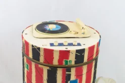 Pamono Vintage Framez Turntable from Fratelli Meazzi, 1960s><noscript><img width=