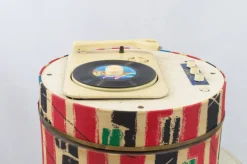 Pamono Vintage Framez Turntable from Fratelli Meazzi, 1960s><noscript><img width=