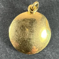 Pamono Vintage French 18 Karat Yellow Gold Capricorn Zodiac Charm Pendant, 1960s><noscript><img width=