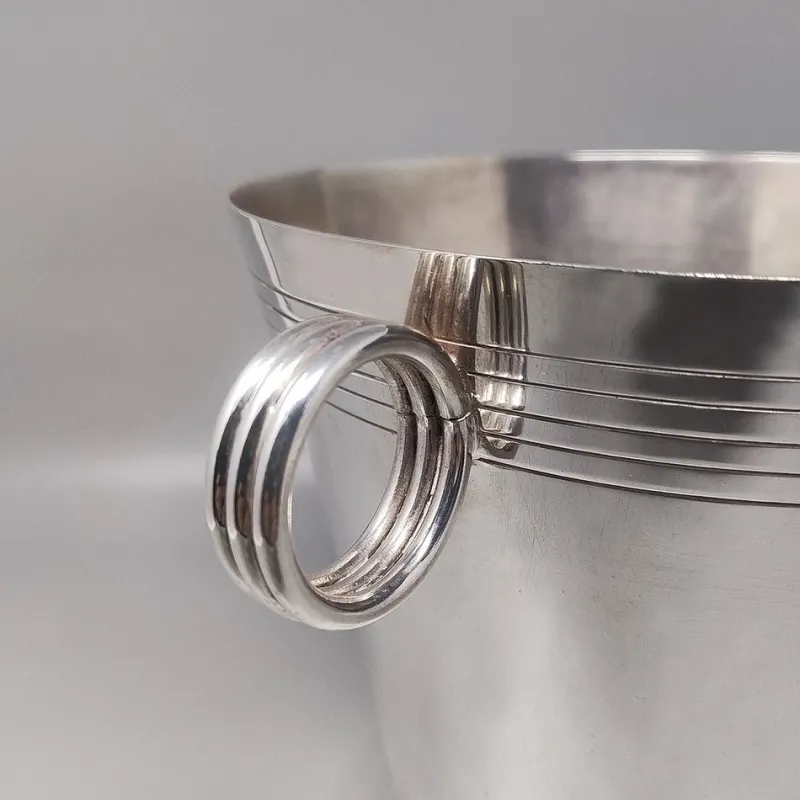 Sale Pamono Vintage French Art Deco Champagne or Ice Bucket by Udner, 1930s