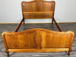 Outlet Pamono Vintage French Bed Frame in Oak