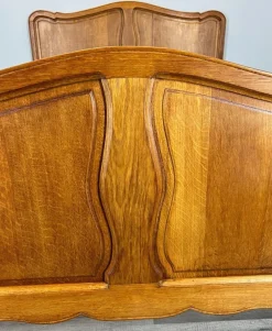 Outlet Pamono Vintage French Bed Frame in Oak