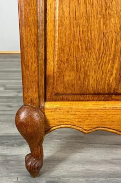 Outlet Pamono Vintage French Bed Frame in Oak