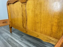New Pamono Vintage French Bed Frame in Oak