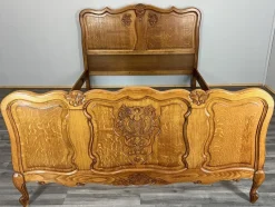 Hot Pamono Vintage French Bed Frame in Oak