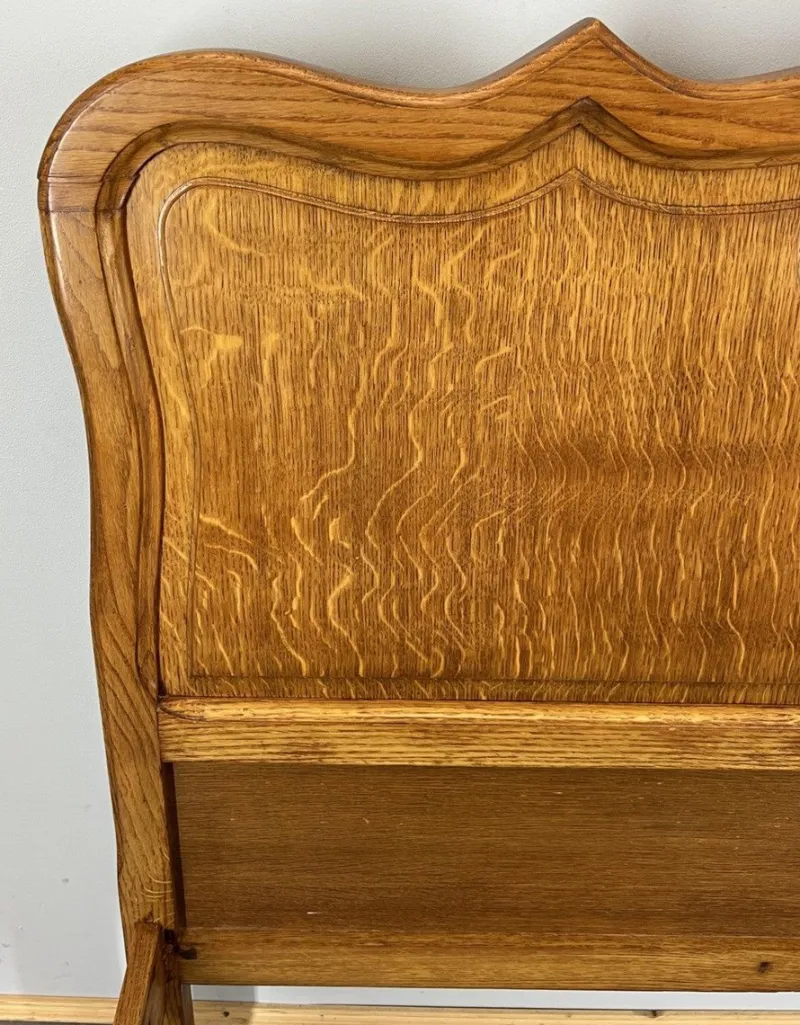 Hot Pamono Vintage French Bed Frame in Oak