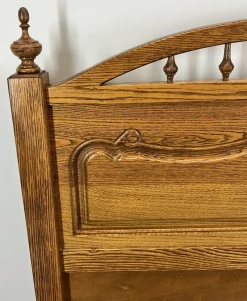 Discount Pamono Vintage French Bed Frame in Oak