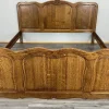 Sale Pamono Vintage French Bed Frame in Oak