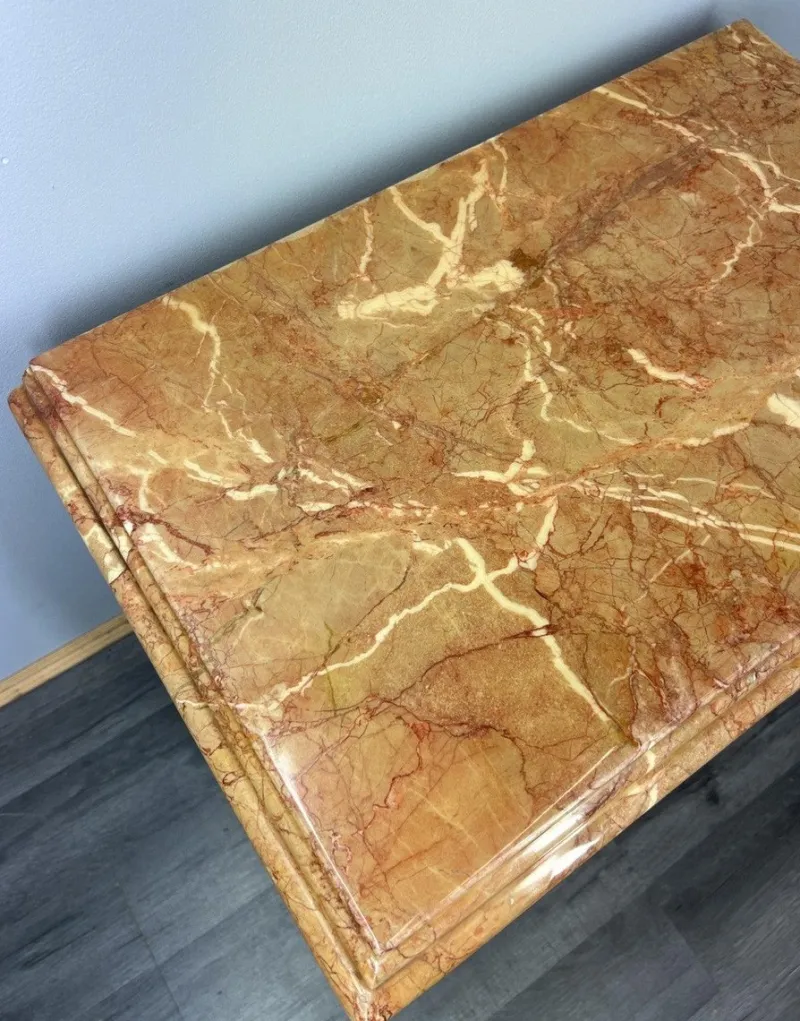 Best Pamono Vintage French Bedside Table with Marble To