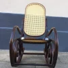 Best Pamono Vintage French Bentwood Junior Rocking Chair with Swirls, 1970s