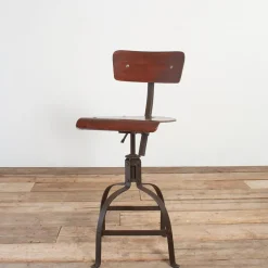 Outlet Pamono Vintage French Bienaise Draughtsmans Desk Chair, 1940s