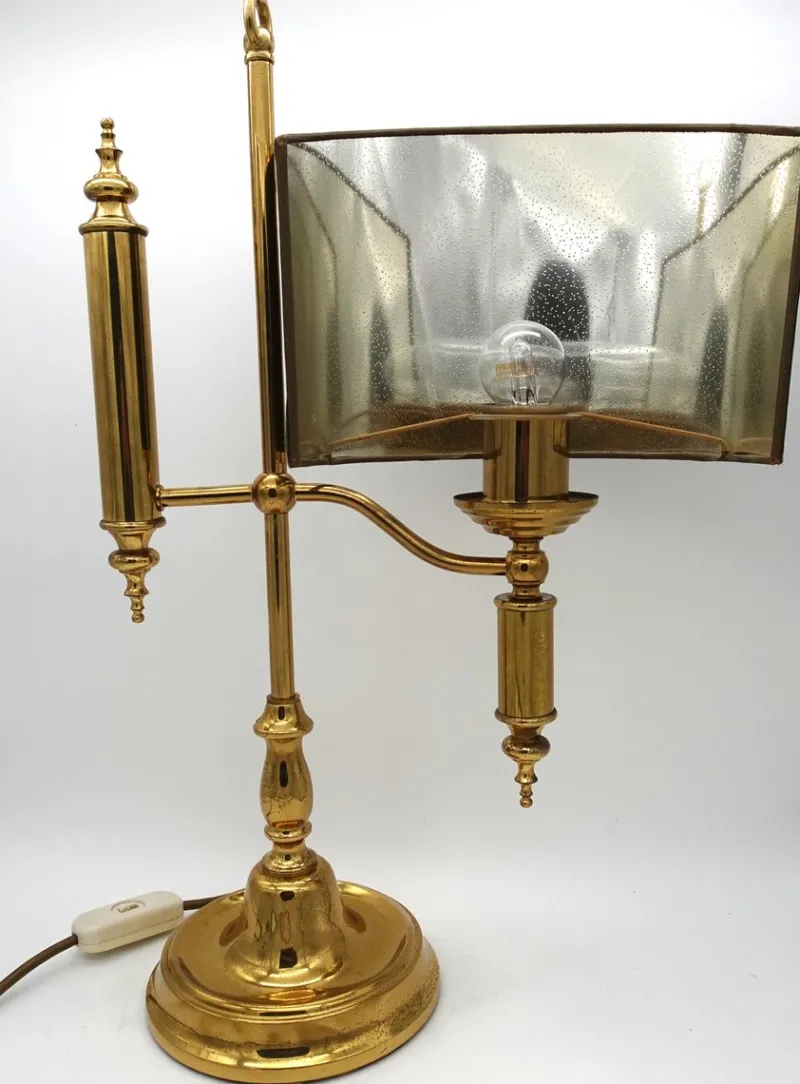 Pamono Vintage French Bouillotte Table Lamp, 1960s> Table Lamps