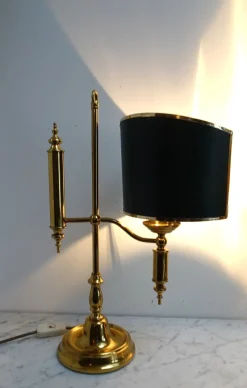 Pamono Vintage French Bouillotte Table Lamp, 1960s><noscript><img width=