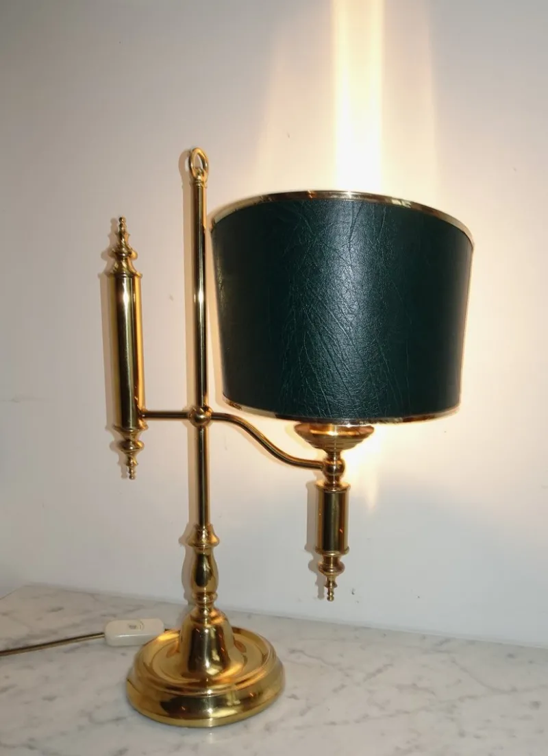 Pamono Vintage French Bouillotte Table Lamp, 1960s> Table Lamps