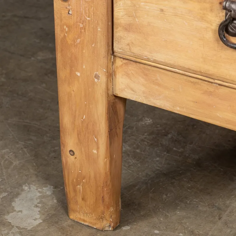 Sale Pamono Vintage French Butchers Block Table, 1920