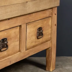 Sale Pamono Vintage French Butchers Block Table, 1920