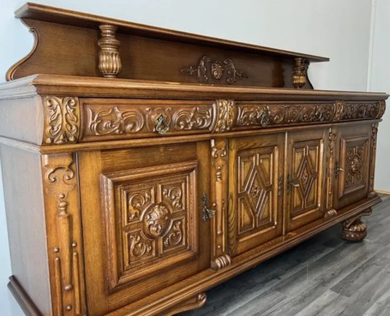 Pamono Vintage French Carved Buffet> Sideboards & Buffets
